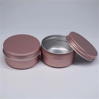 48*21 30ml златисто розов персонализиран алуминиев контейнер с капачка